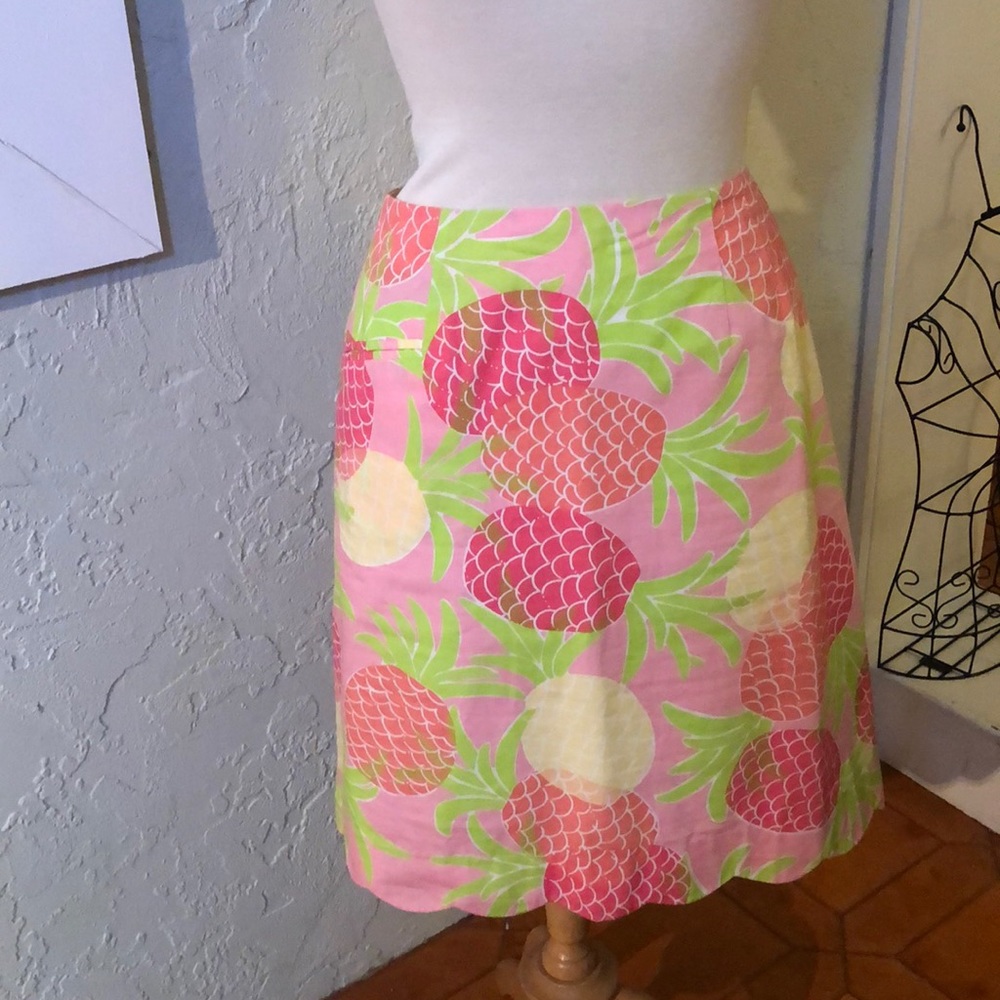 LILLY PULITZER Floral Skirt
